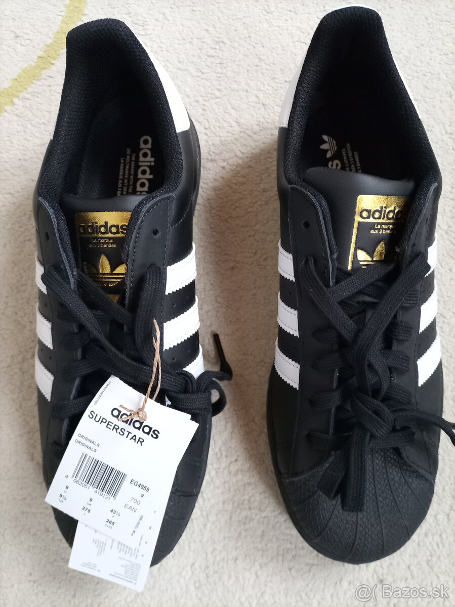 Predám nové ADIDAS SUPERSTAR 43 - 2