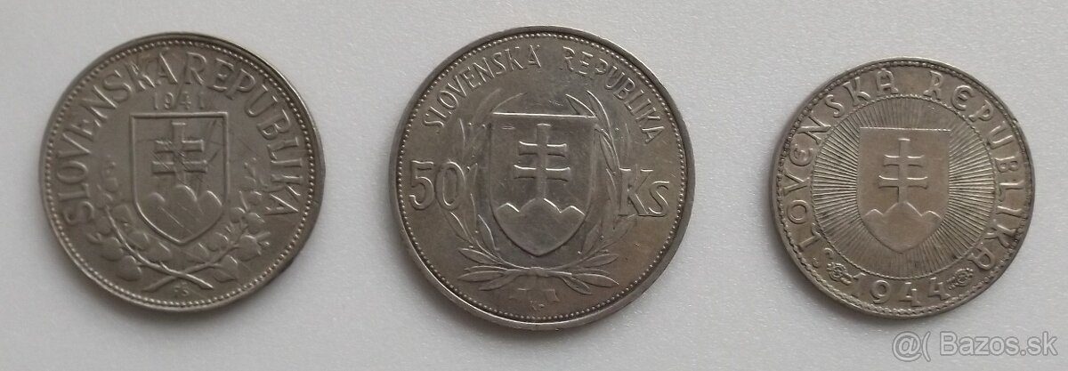 mince - Slovenský štát, Tiso i iné - 2