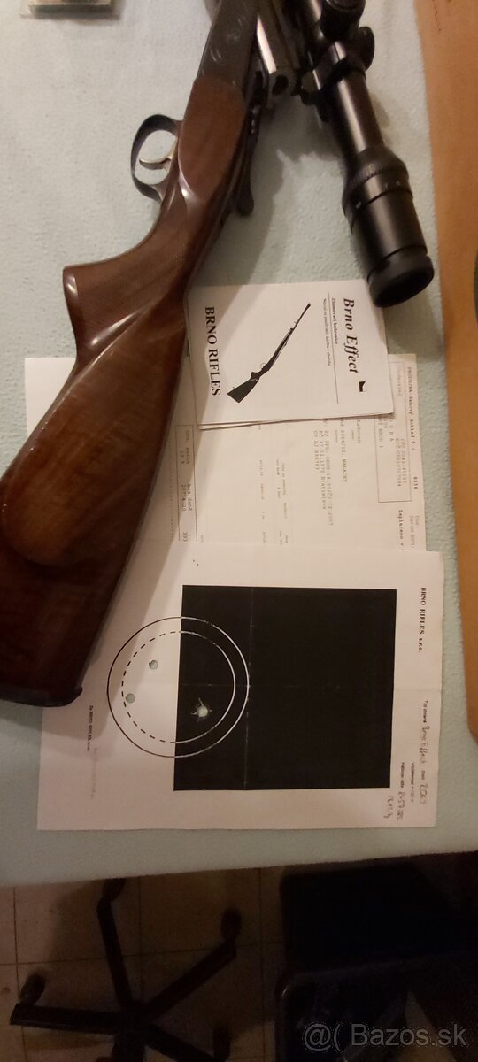 Brno EFFECT 8x57 JRS, celopažba. jednoranová zlamovačka - 2
