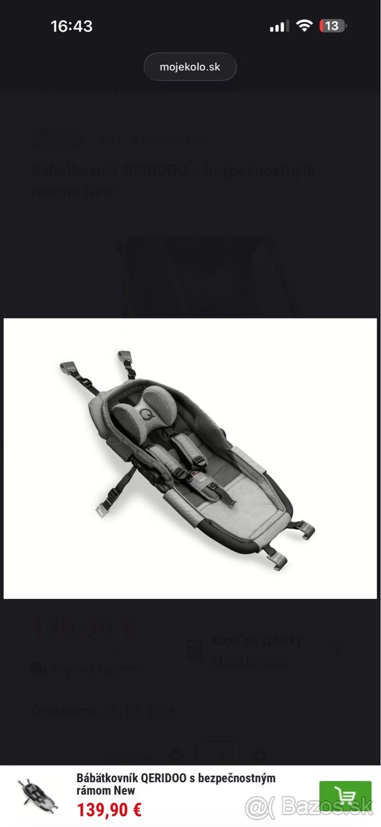 Bábätkovník Qeridoo - 2