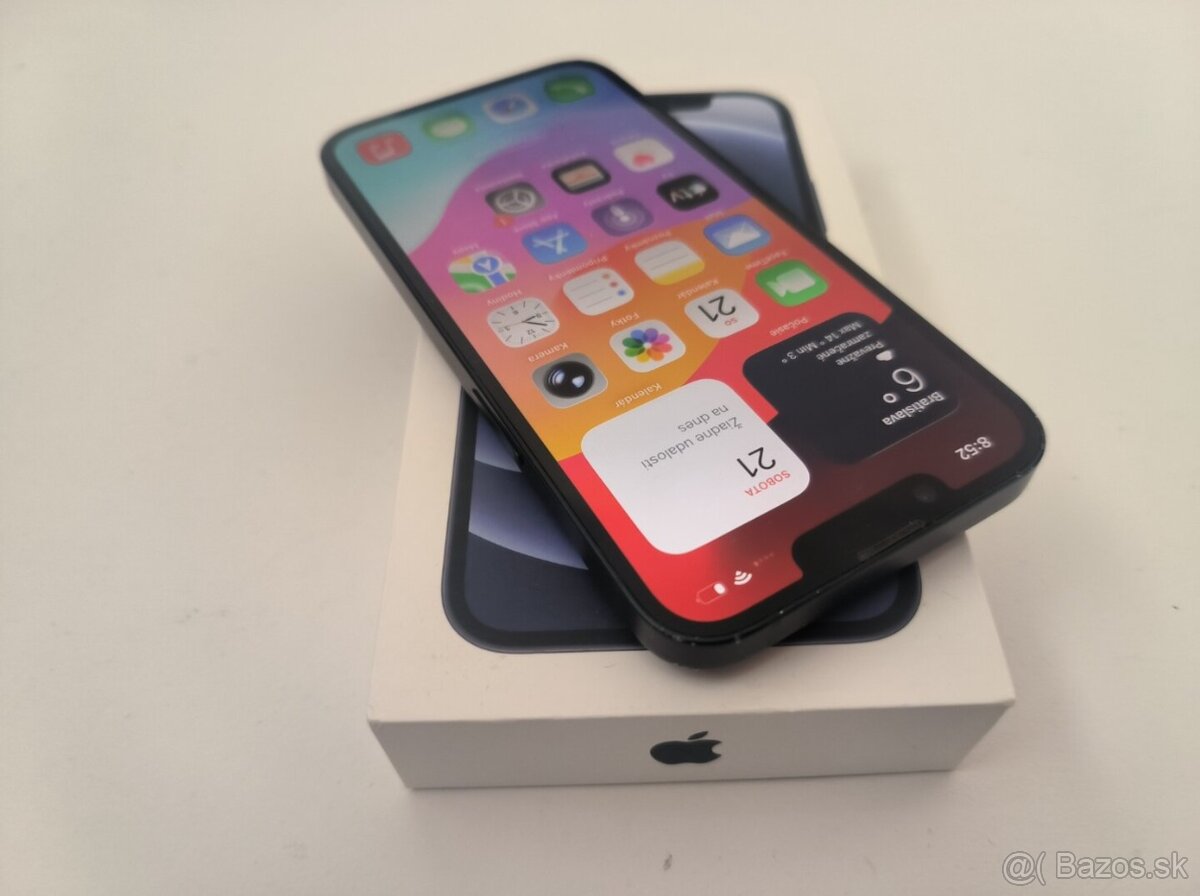 apple iphone 14 128gb Midnight / Batéria 100% - 2