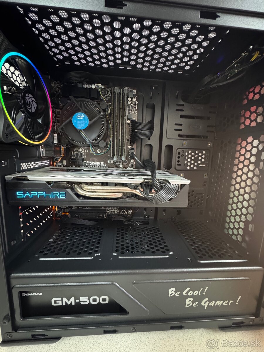 Predám herný počítač i7 4790, RX570 8GB ,16 GB RAM , W10 - 2