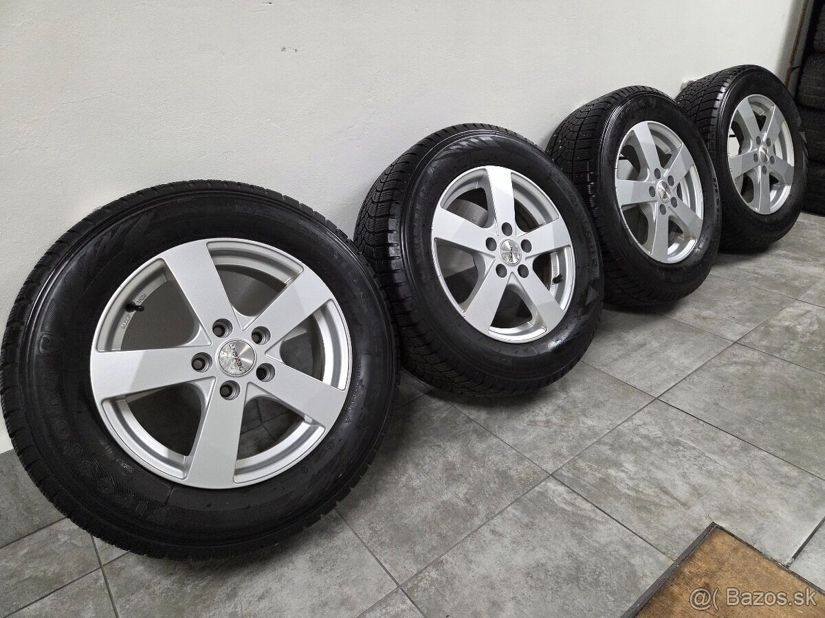 ‼️Alu disky DEZENT 16" +❄️zimné pneu FIRESTONE 215/65 R16 - 2