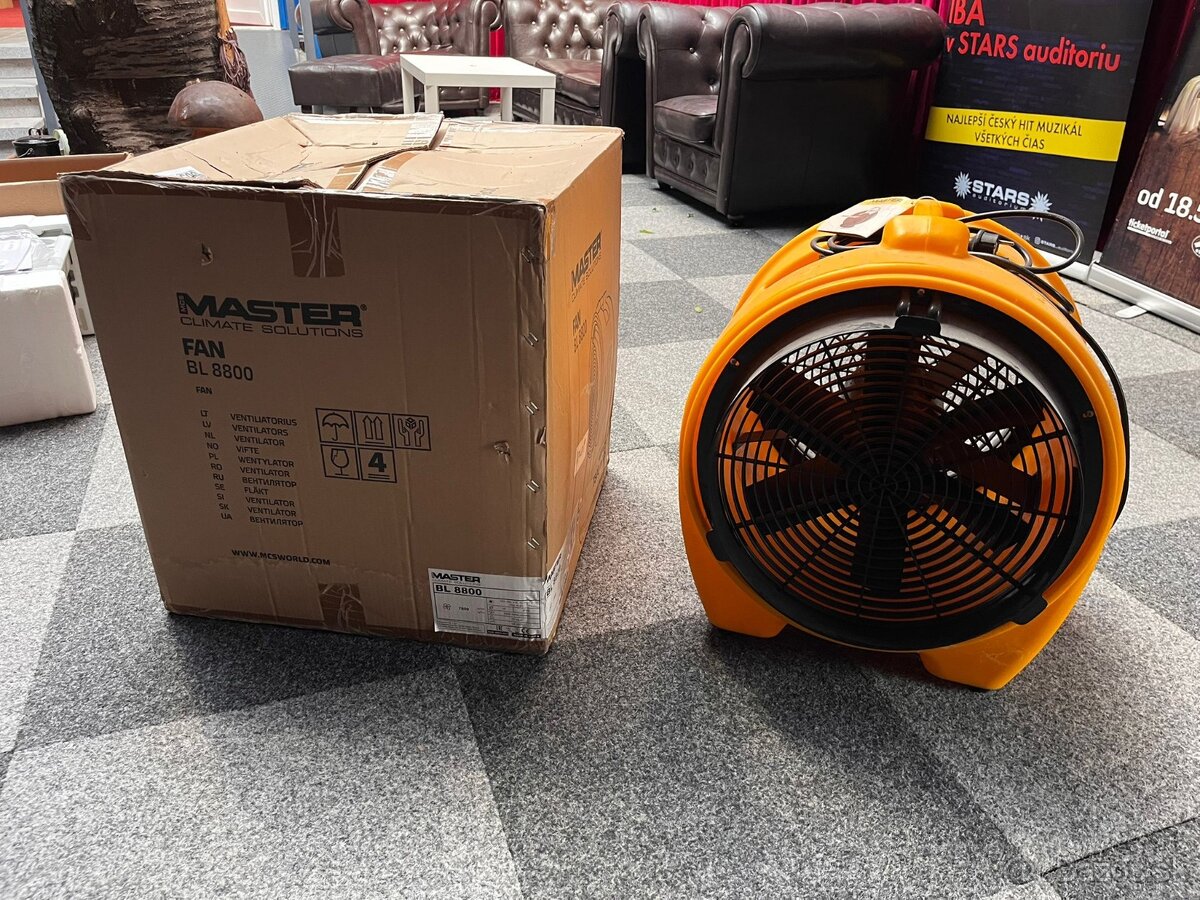 Profesionálny podlahový ventilátor - 2