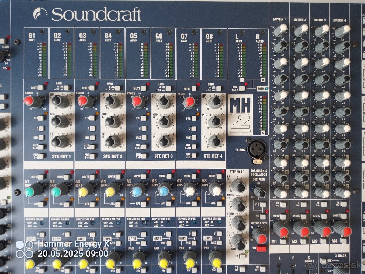 Soundcraft MH2 40+4 - predaj - výmena - 2