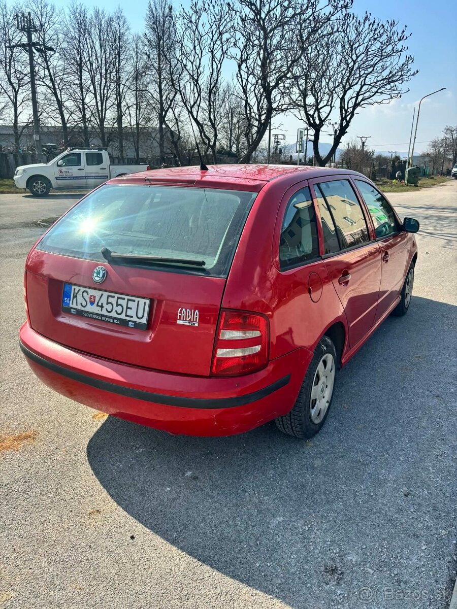 Skoda fabia combi 1.4tdi - 2