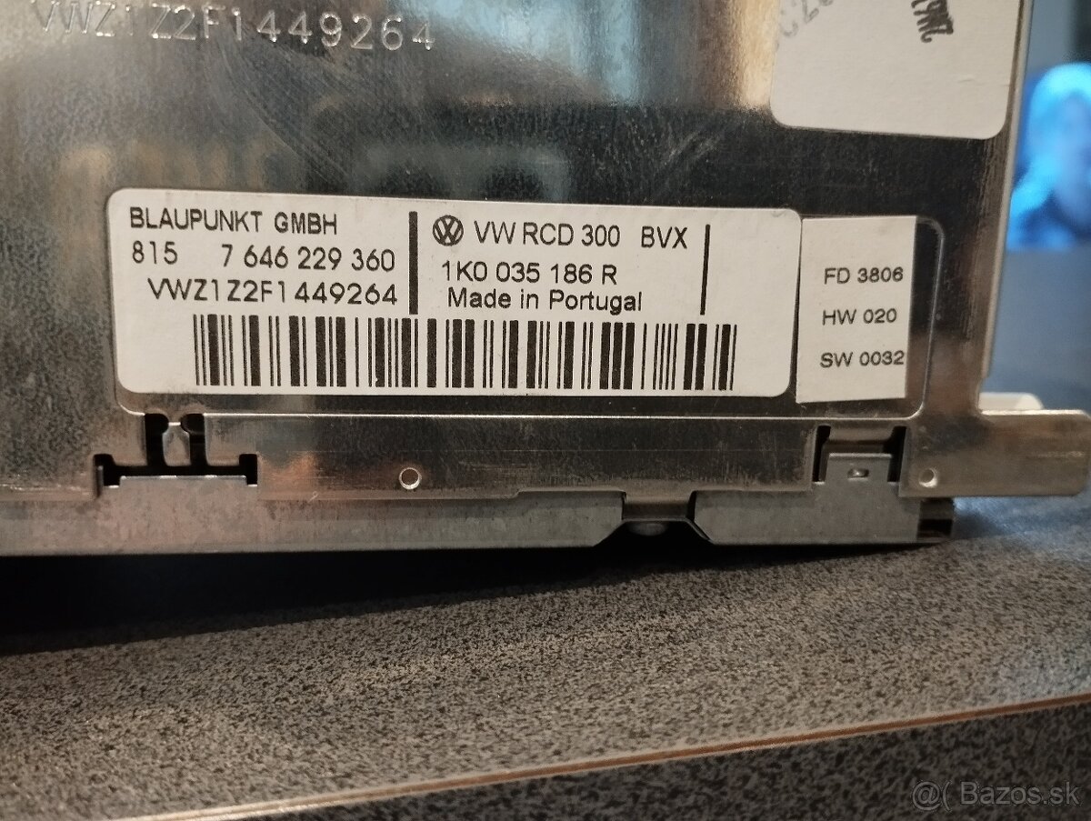 Rádio golf Passat touran - 2