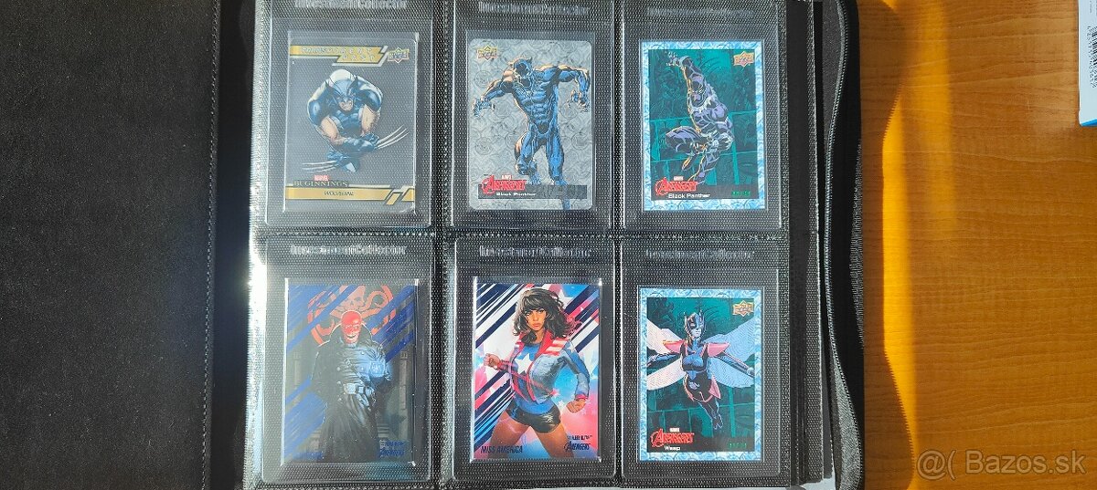 Marvel zberatelské karty - 2