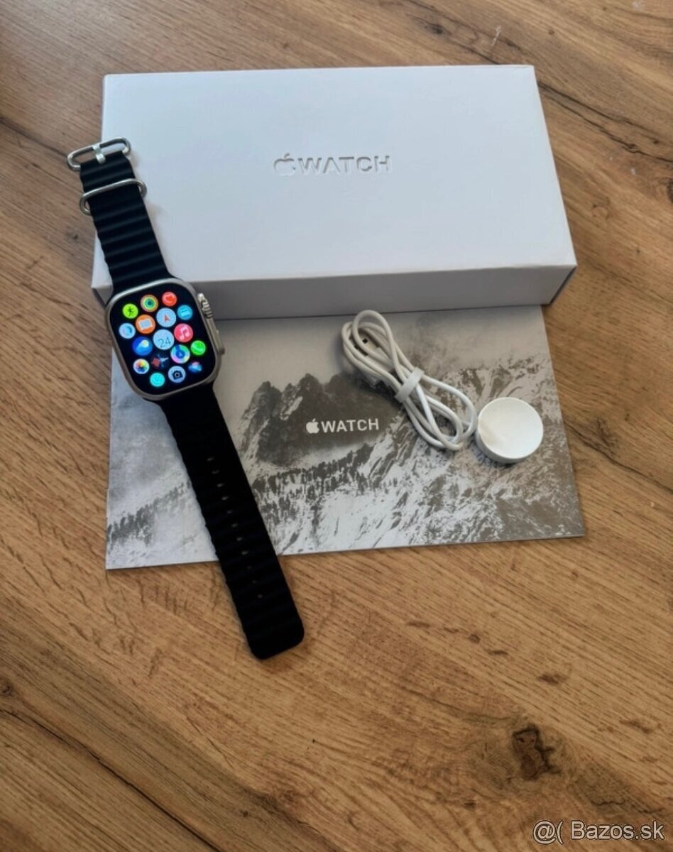 Inteligentné hodinky Ultra Watch 2 Titanium - čierne - 2