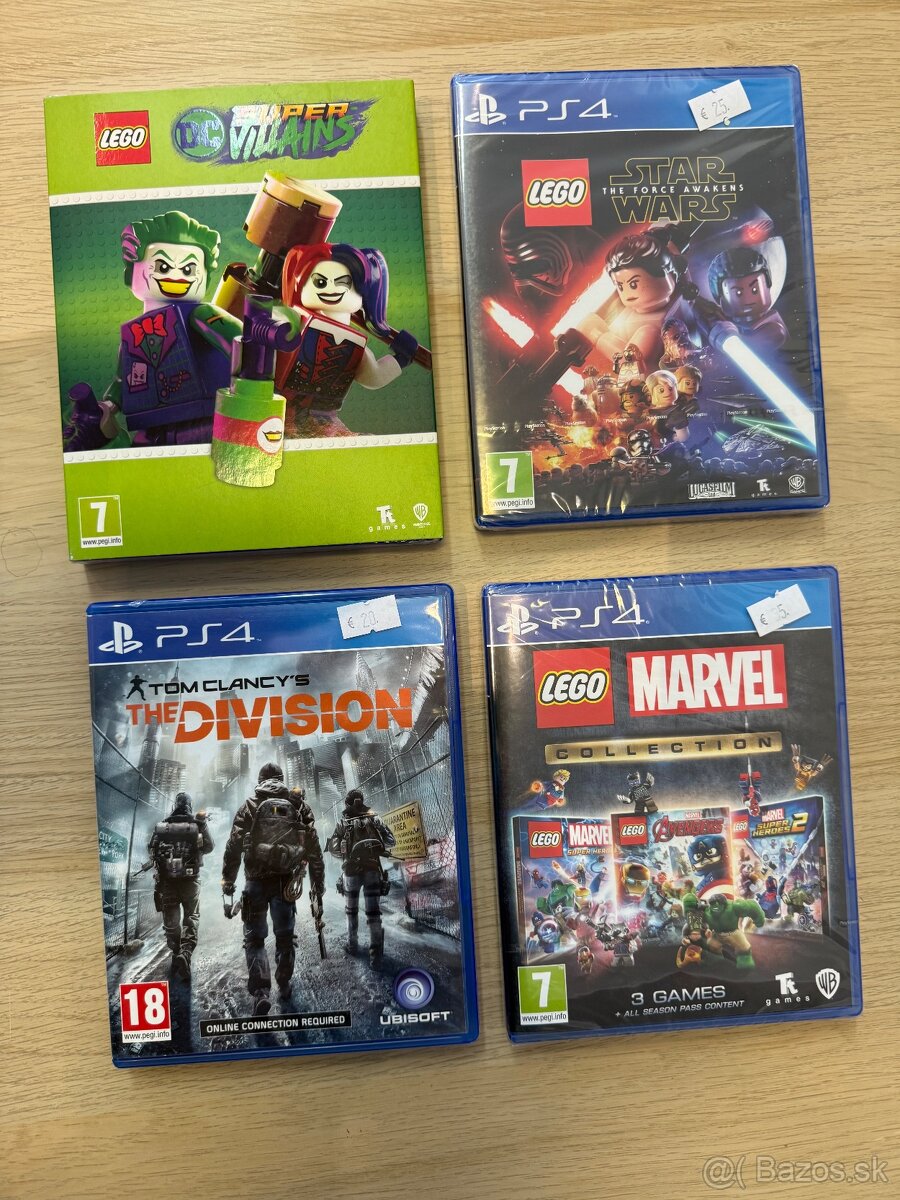 Predám hry na Plqystation4/5 - 2