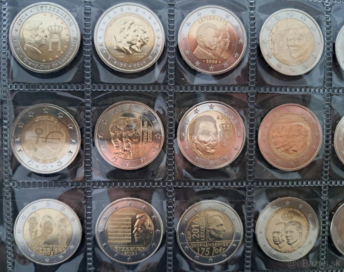 Predaj zbierky 2€ mincí - (2) - 2
