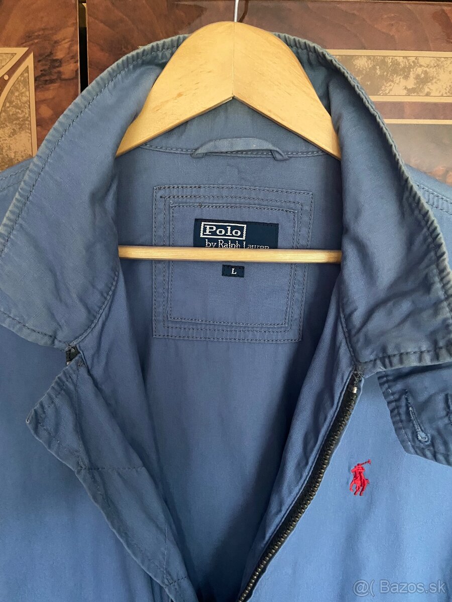 Ralph Lauren,modrá prechodná bunda,L - 2