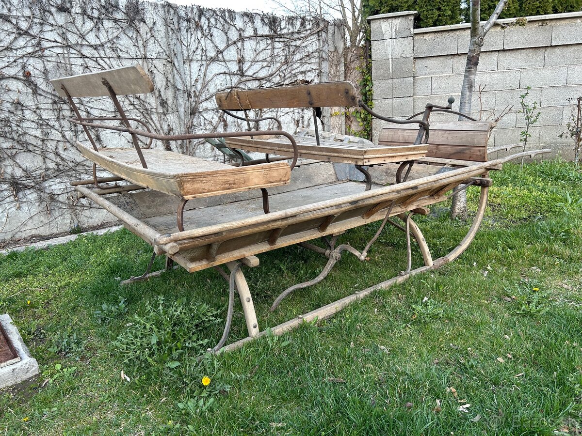 Sanky -konské sane - 2