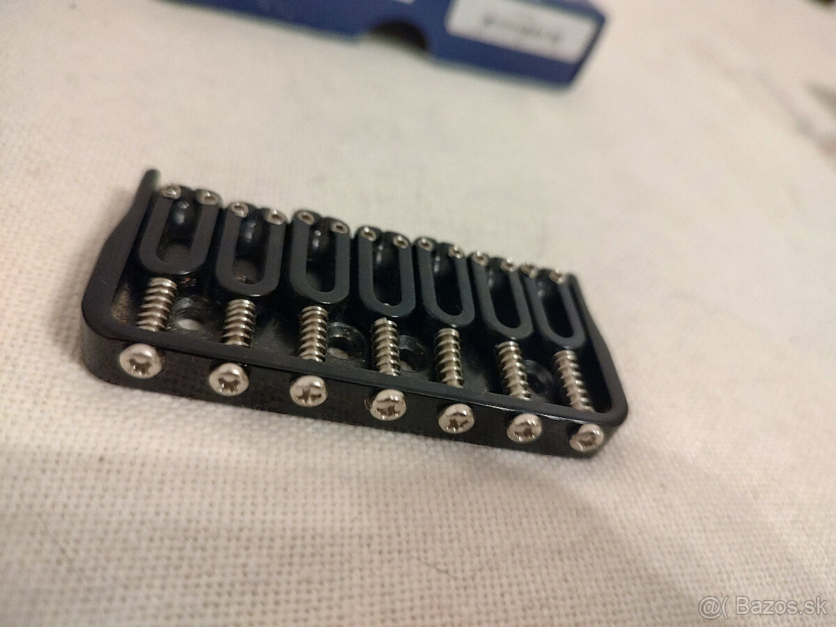 Hipshot 7 String Fixed Guitar Bridge 41075B - 2