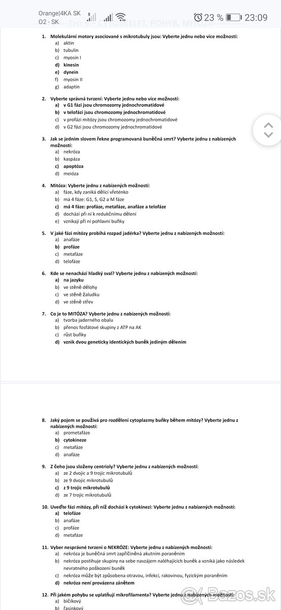 VETUNI - prípravný kurz, podklady na prijímačky - 2