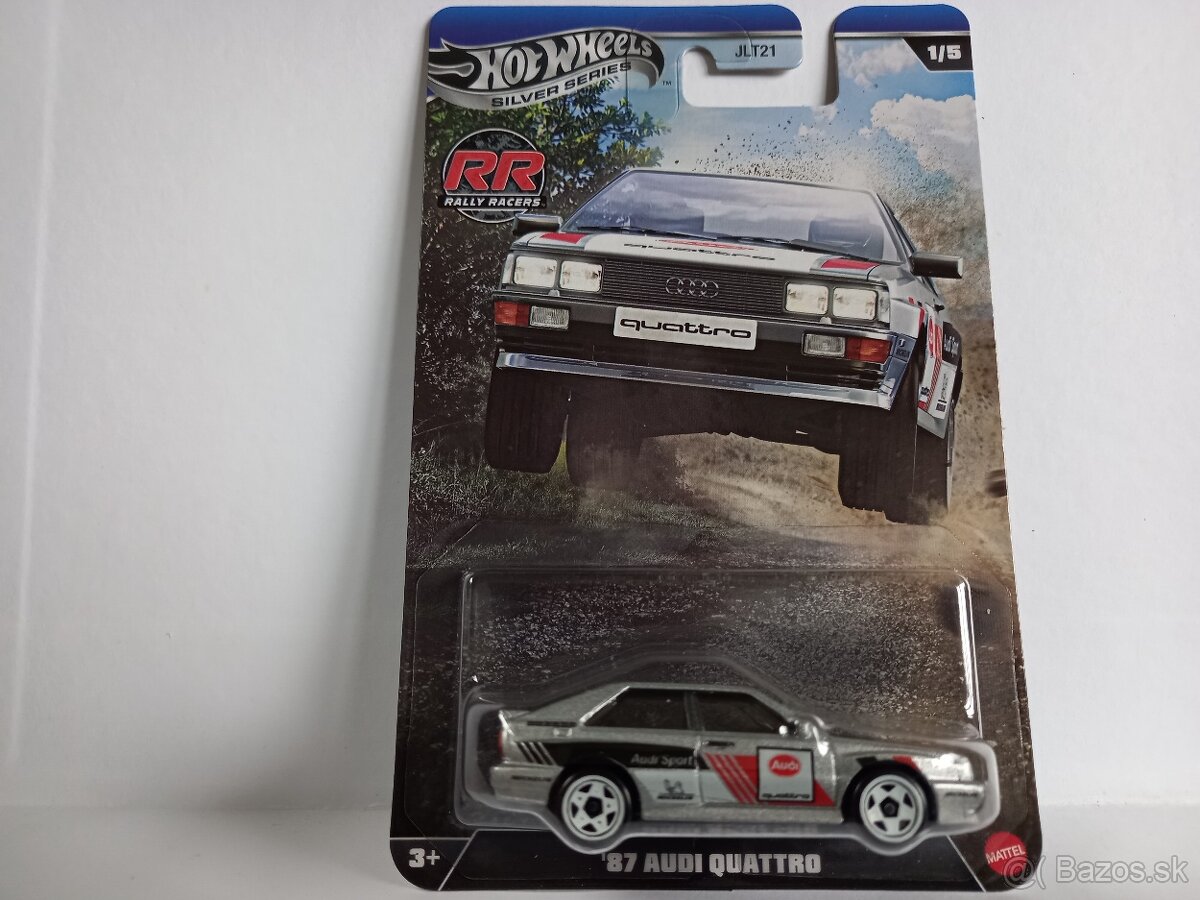HOT WHEELS-´87 AUDI QUATTRO-SILVER SERIES - 2