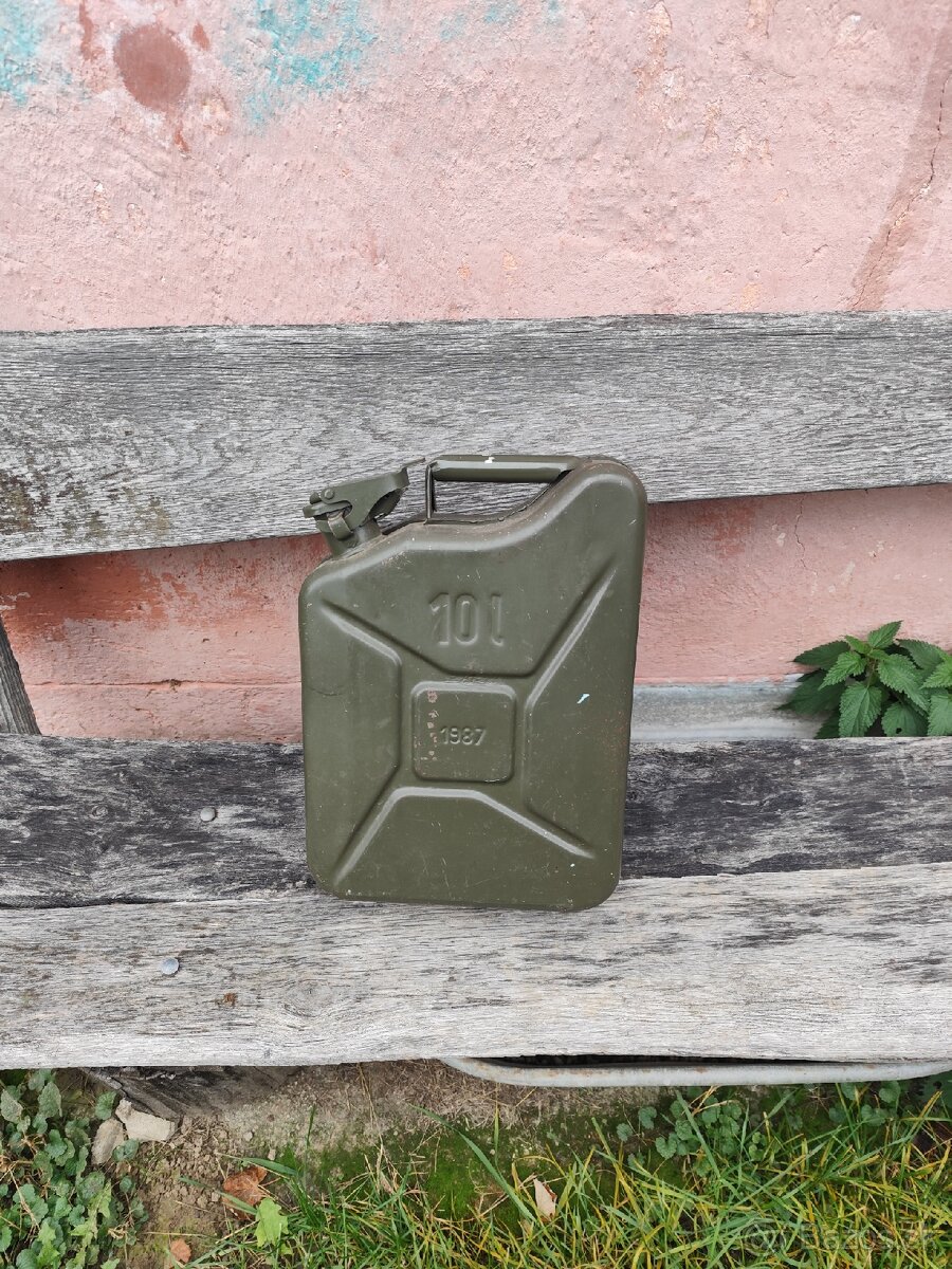 Plechova bandaska / kanister - 2