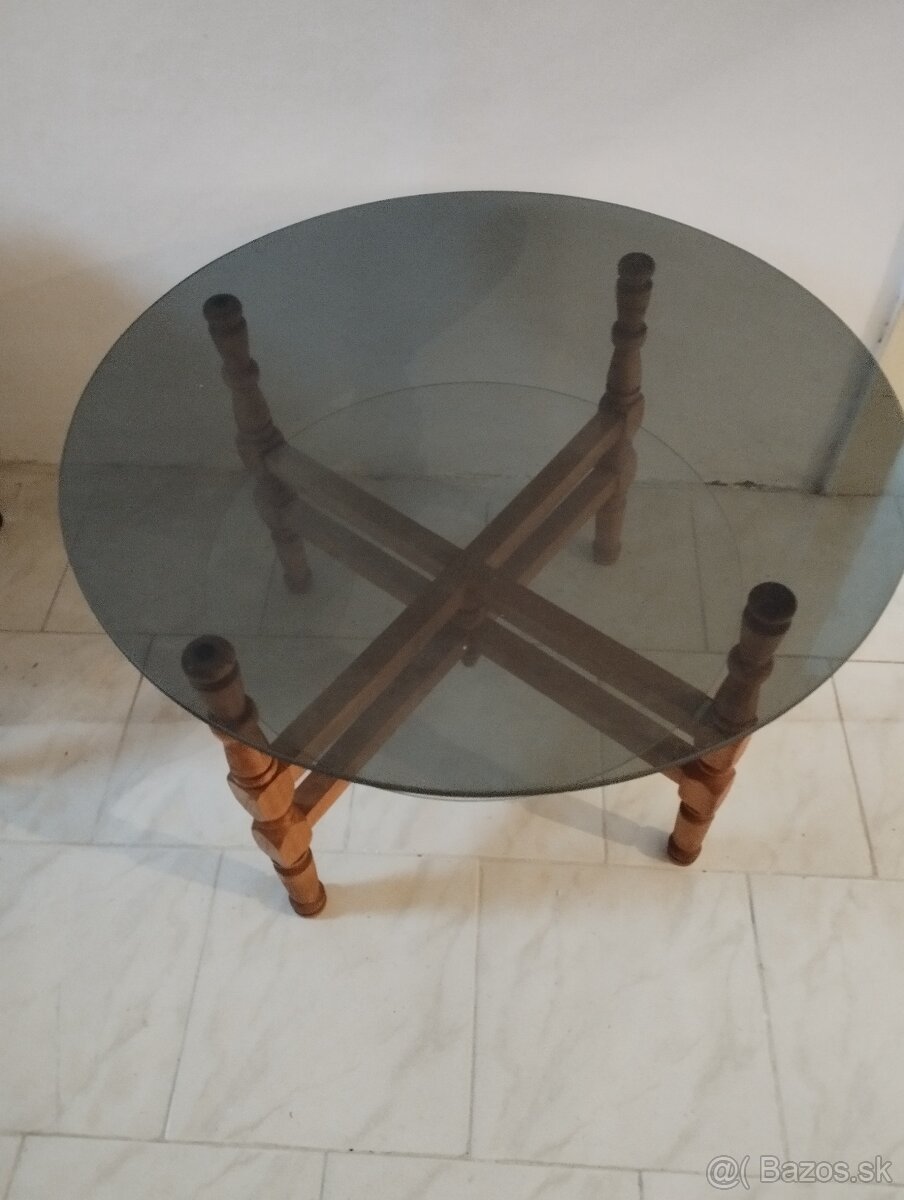 Sklenený stolik - 2