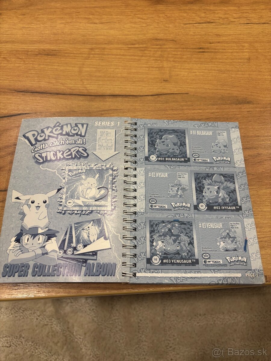 Pokemon Album Stickers - 2