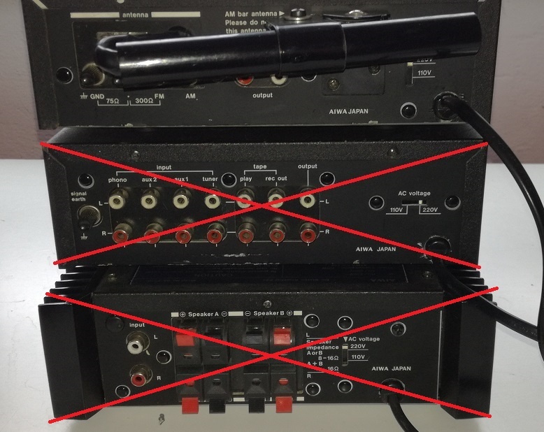 Predám tuner Aiwa P-22 - 2