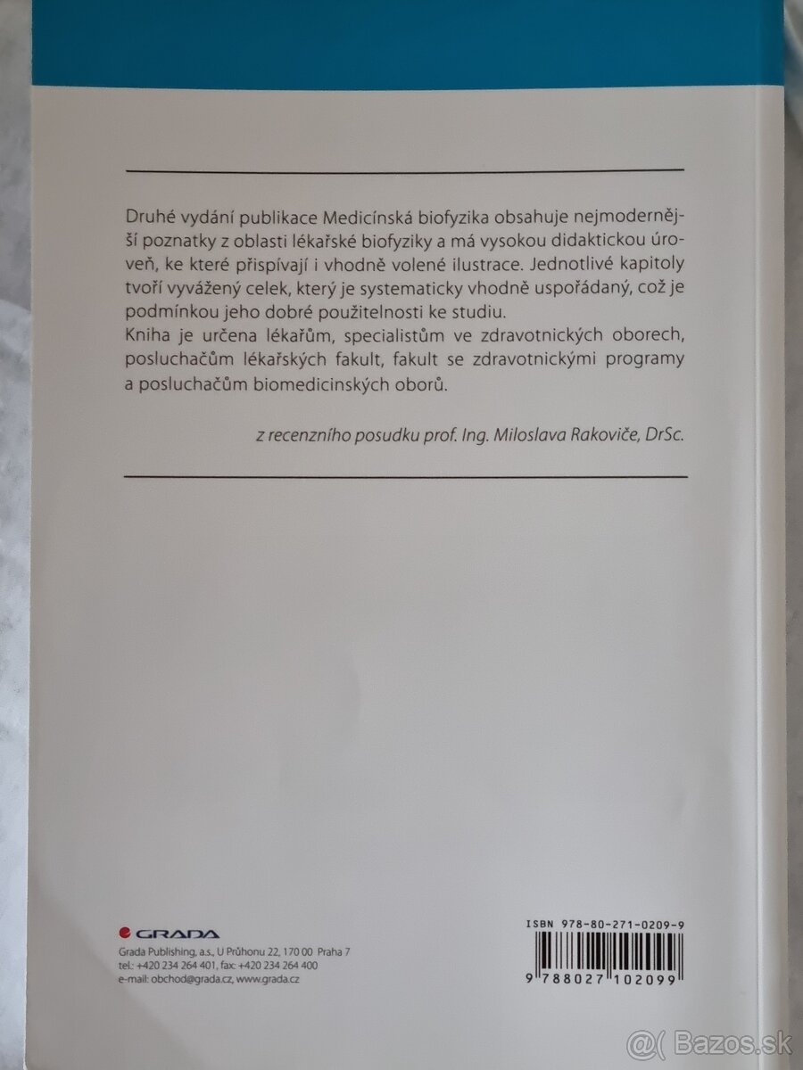 Medicínská biofyzika (2. vydanie) - 2