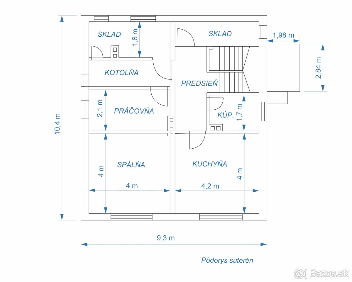 FINREA│Predaj rodinný dom na pozemku 1602 m² - Pov. Bystrica - 2