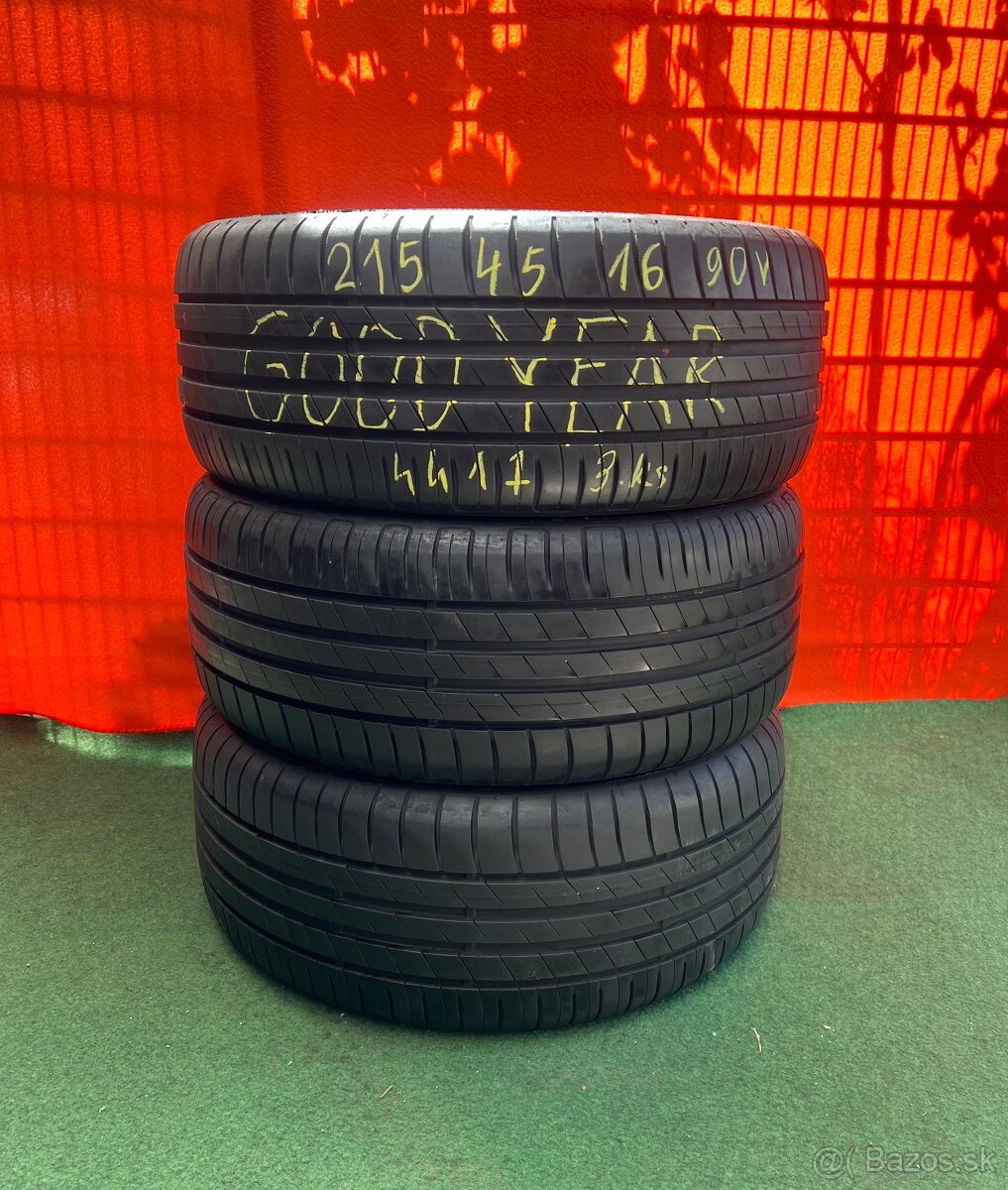 215/45 r16 letné Good Year 90V - 2