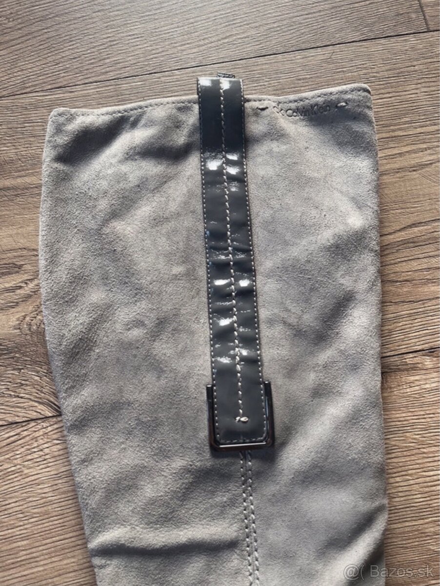 Damske cizmicky na opatku, zn. Calvin Klein, vel. 39 - 2