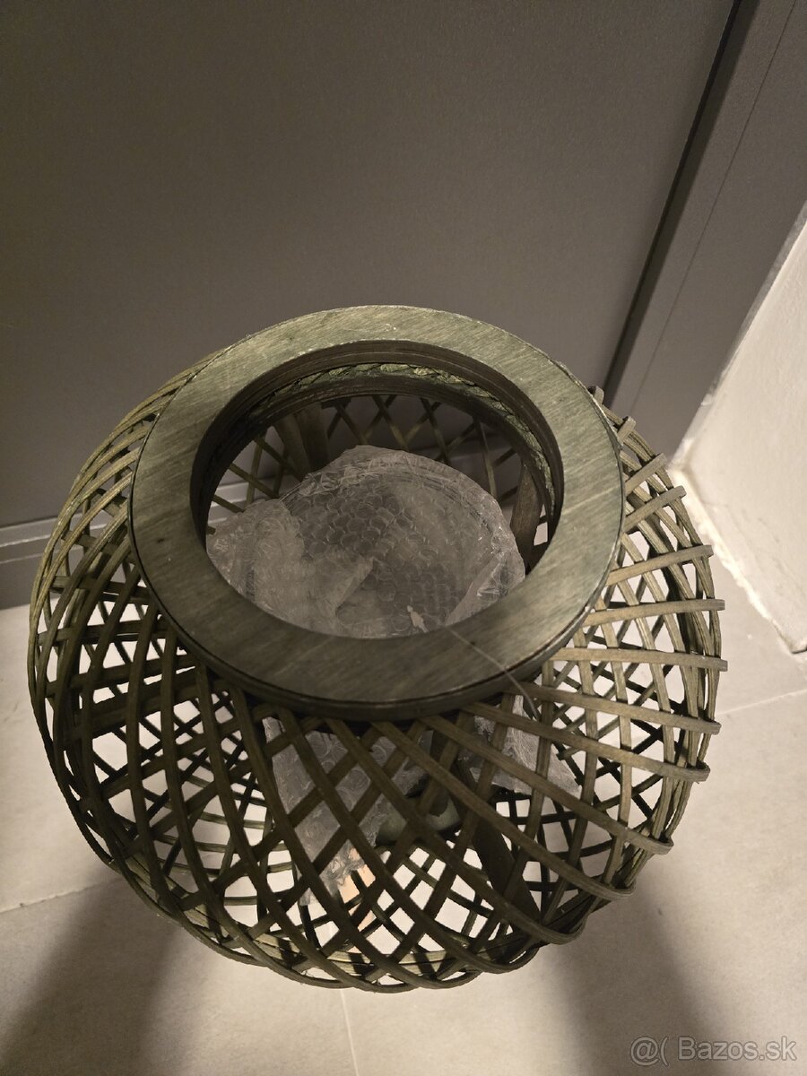 Predám nový svietnik, lampion výška cca 50cm - 2