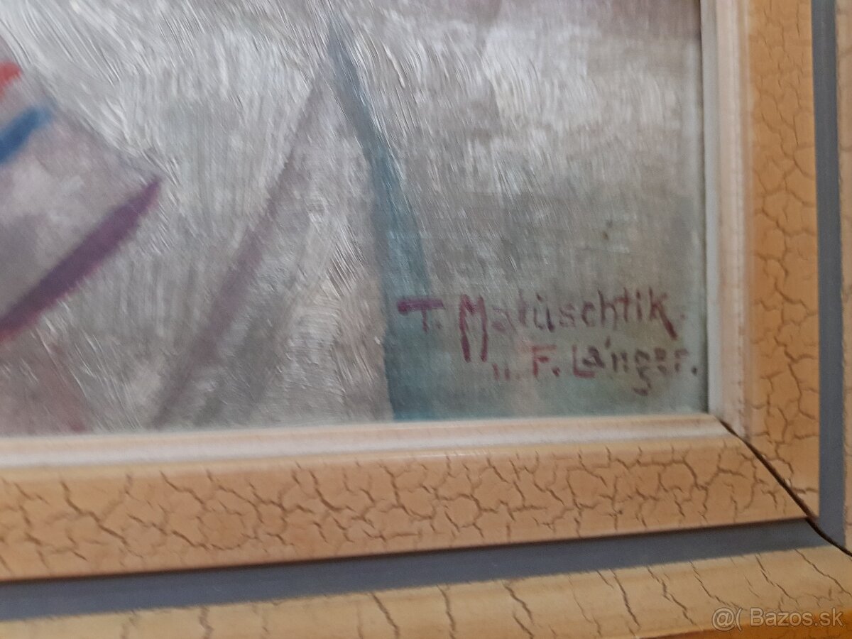 Predám olejomaľbu na plátne zátišie - 2