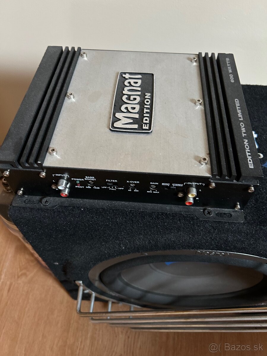 Subwoofer + zosilovač Magnat - 2