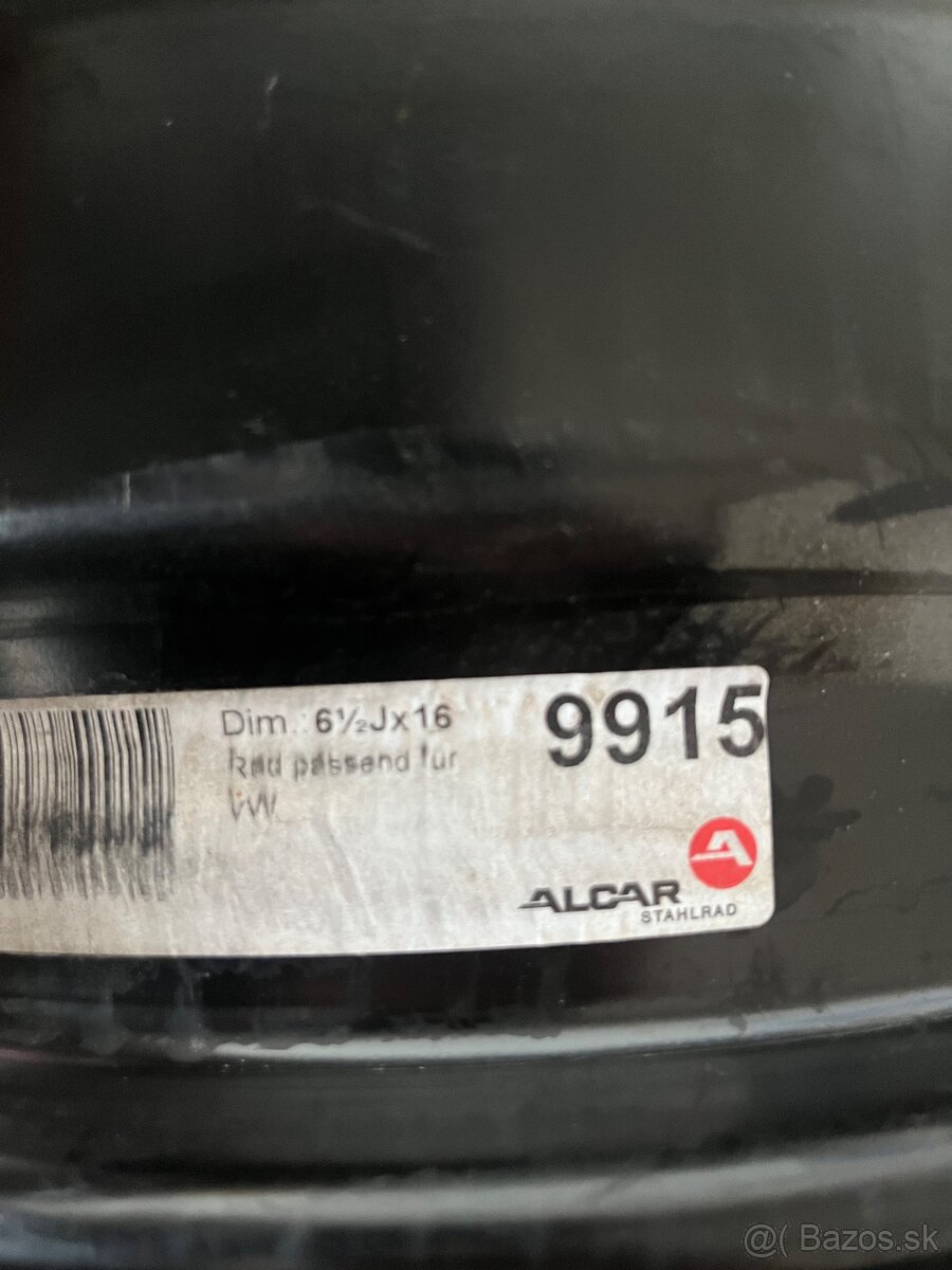 Plechove disky R16 kolesa - 2