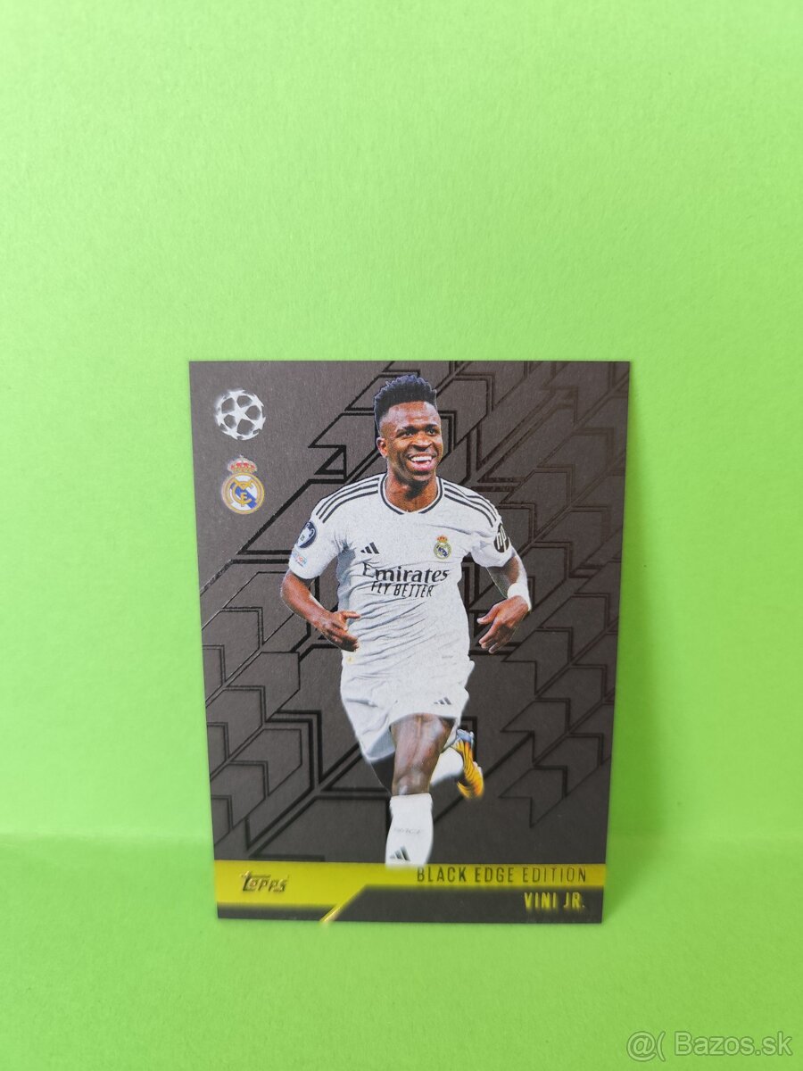 Black Edge topps match attax 2024/25 kartičky set BE1 -BE9 - 2