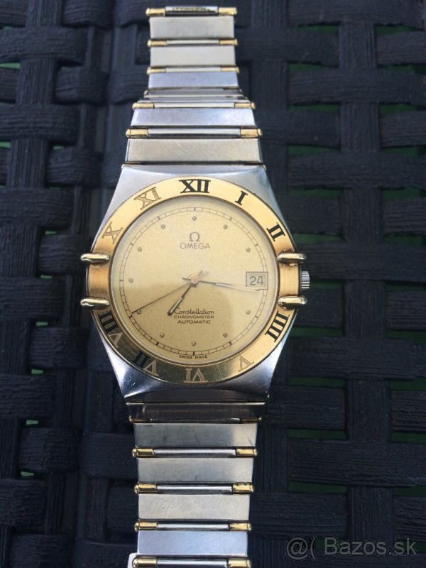 OMEGA AUTOMATIC ZLATO/OCEL - 2
