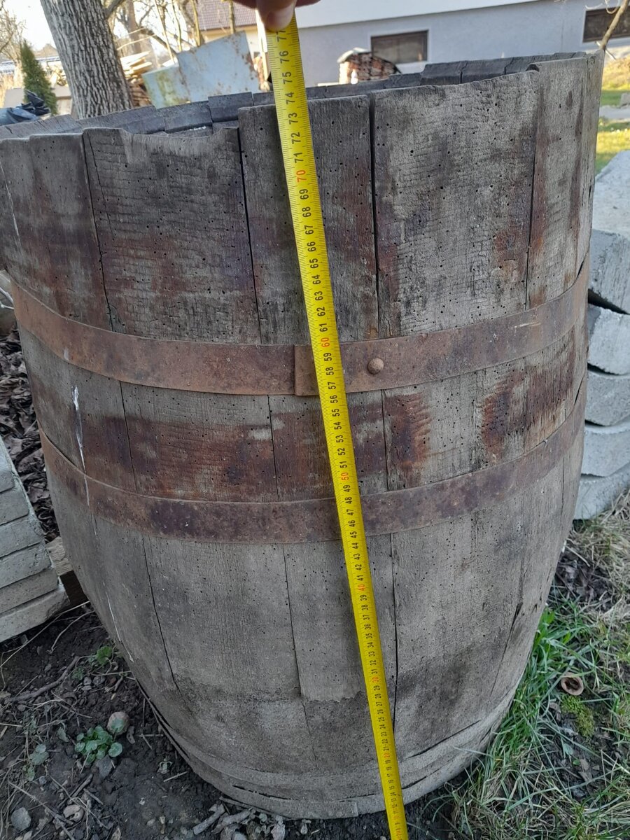 Predám drevený sud - 2
