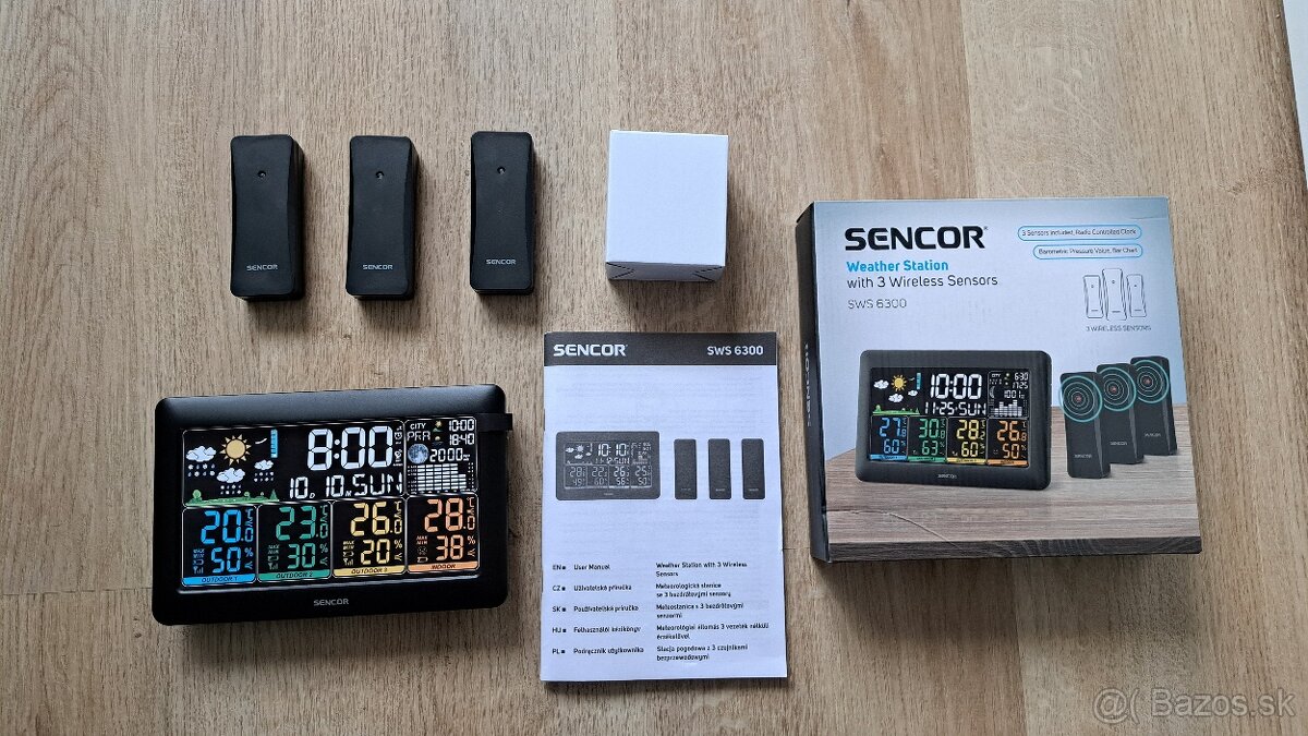 SENCOR SWS 6300 - Meteostanica - 2