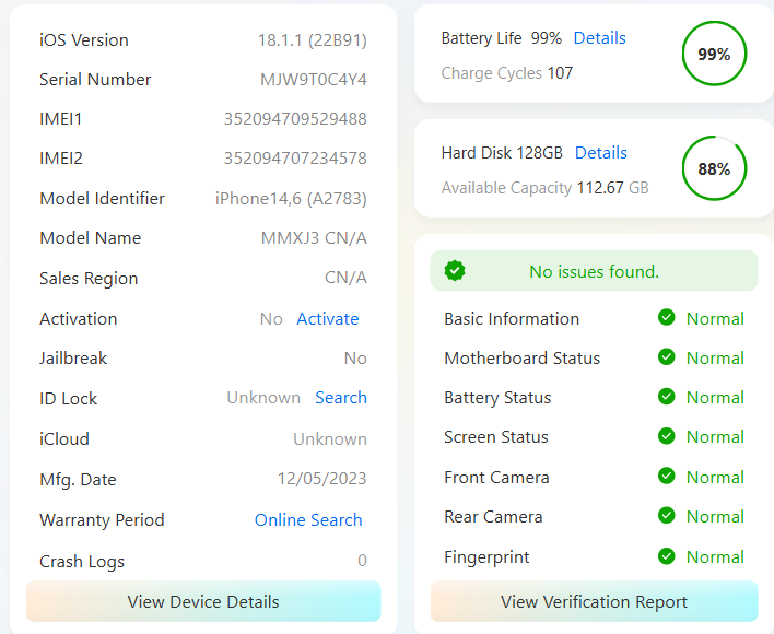 iPhone SE 2022 (3. gen) 128GB - 2