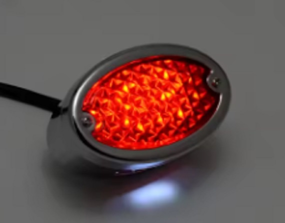 chromovaná mlhovka pro veterány - 2