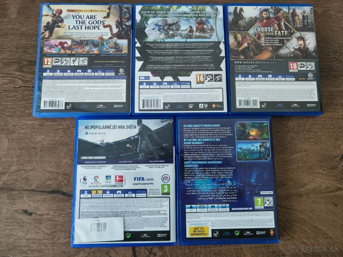 Predam hry na PS4. - 2
