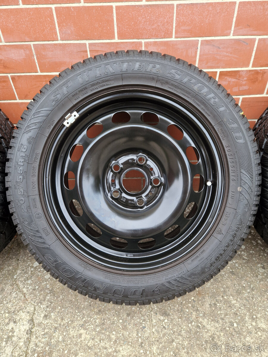 5x112 r16 et48 disky kolesa vw golf octavia zimne 205 55 16 - 2