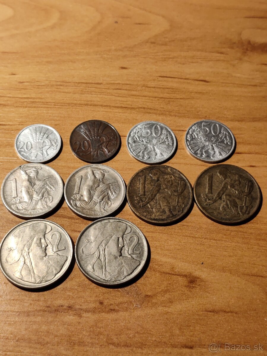 staré mince - 2