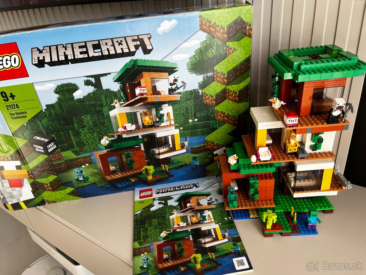 Predam LEGO® Minecraft® 21174 Moderný domček na strome - 2