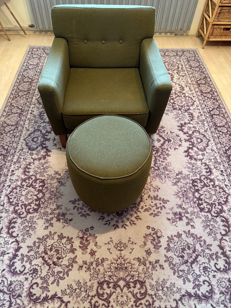 STARBUCKS nábytok - ušiak + taburet - 2