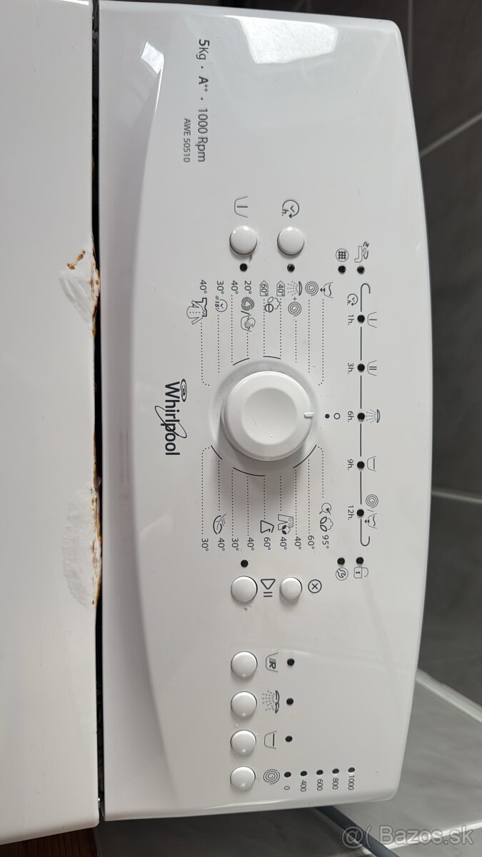 Predam používanú práčku Whirlpool - 2