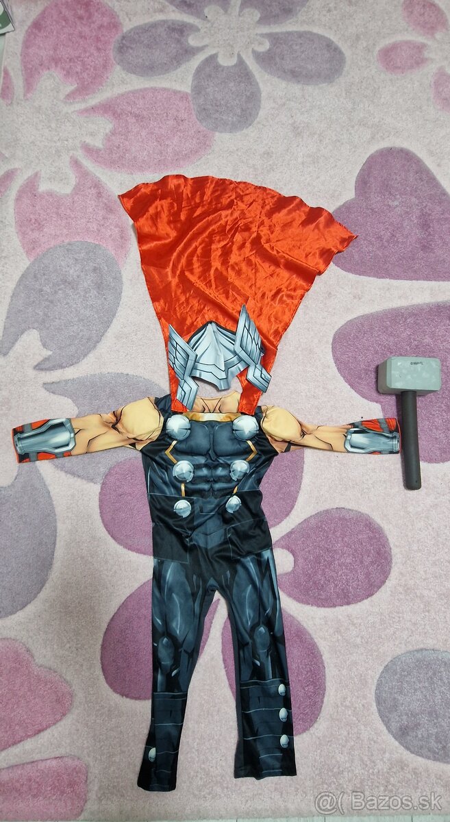 Avengers - detský kostým na karneval pre 5r. - 2