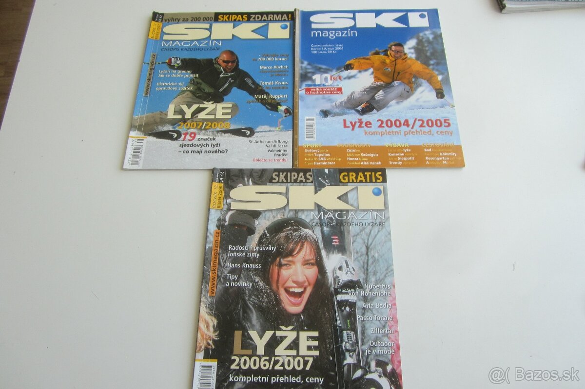Časopisy SKI a SNOW - 2