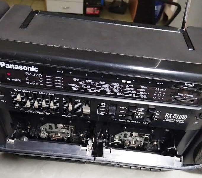 Rádiomafnetofon Panasonic RX-CT810 - 2