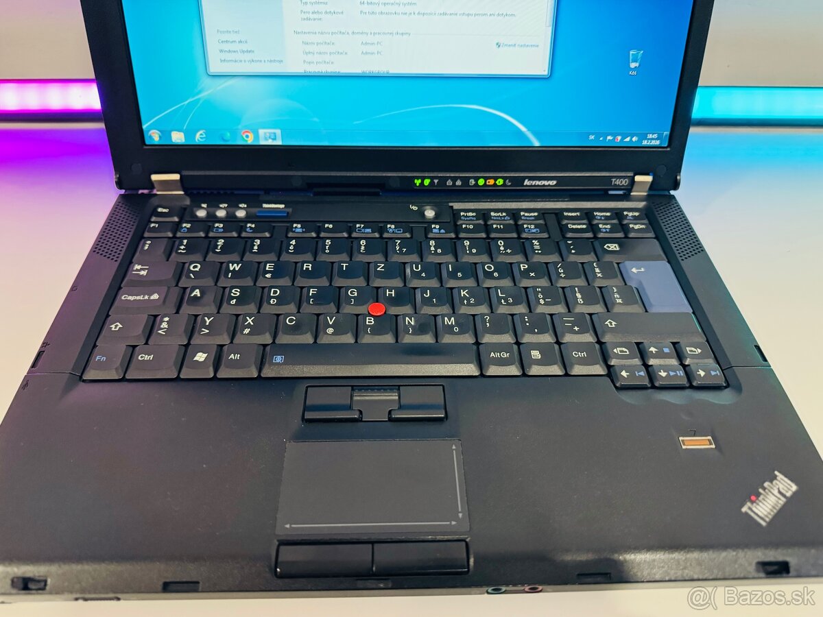 LENOVO ThinkPad T400, Windows 7 Pro - 2