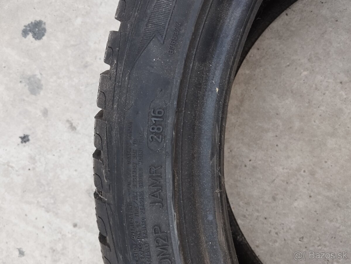 Predám zimné pneu Goodyear 245/40 r18 97v - 2