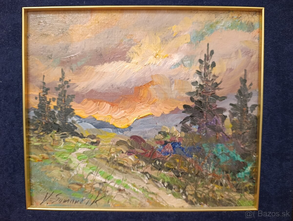 Olejomaľba Vladimír Semančík II - 2